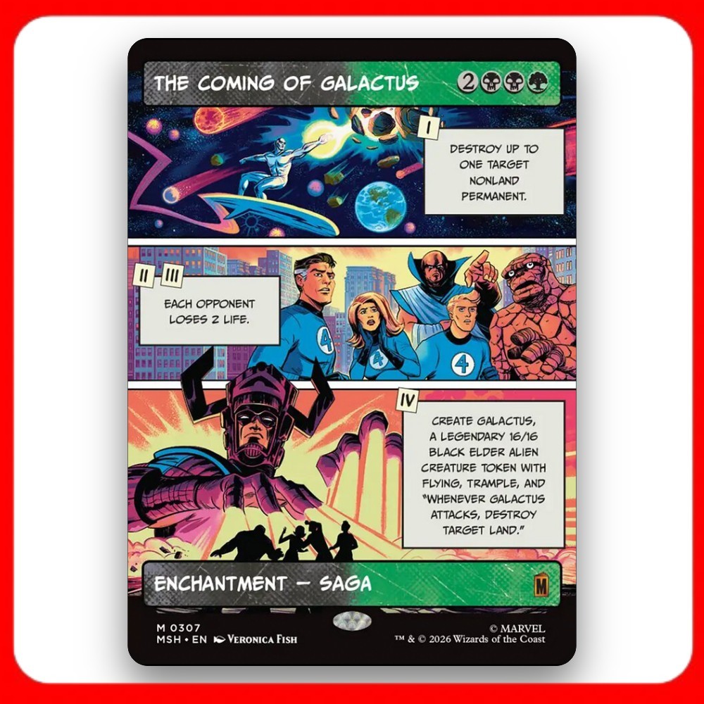 [MTG] The Coming of Galactus (Showcase) (#307) [MSH] [MULTI] [MYTHIC] | Magic the Gathering