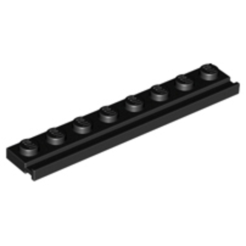 Brick2cube Part - Plate, Modified 1 x 8 with Door Rail - 4510