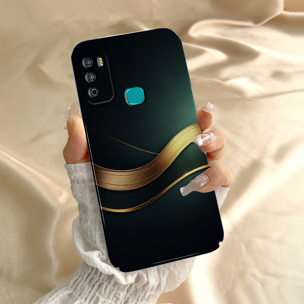 Infinix Hot 9 Play 10 Play 11 Play 12 Play 40 Pro Smart 8 5 2021 6 Plus x680 x688 x6511 ความงามปลอกโ