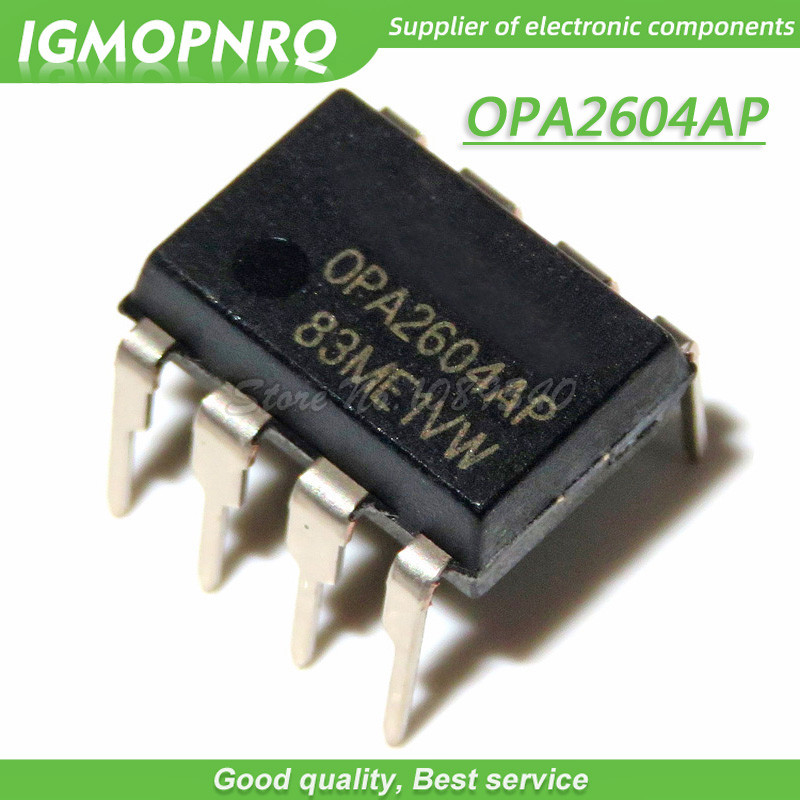 5 ชิ้น/ล็อต OPA2604AP OPA2604A OPA2604 DIP Instrumentation Amplifier ใหม่เดิม