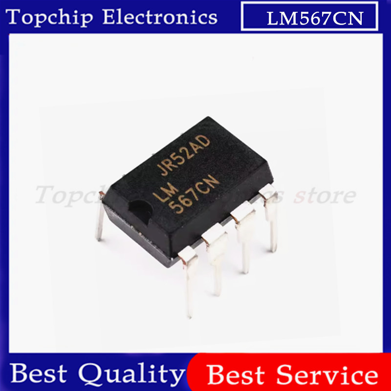 ยี่ห้อใหม่ 10 ชิ้น LM741CN LM741 DIP-8 LM567CN LM567 LM1881N LM833N LM833 LM709CN LM709 LM1458N LM14