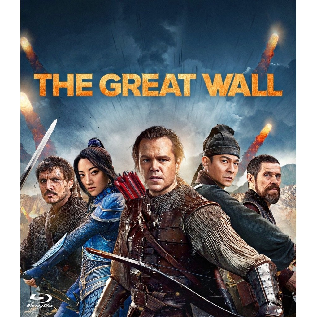 The Great Wall (2016) บลูเรย์ Blu-ray ⭐6.0/10 Matt Damon