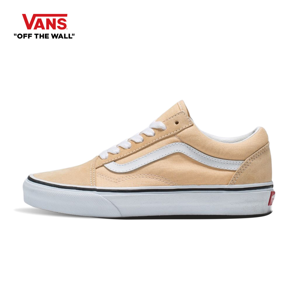 VANS OLD SKOOL - COLOR THEORY HONEY PEACH รองเท้าผ้าใบ แวนส์ ผู้ชาย ผู้หญิง