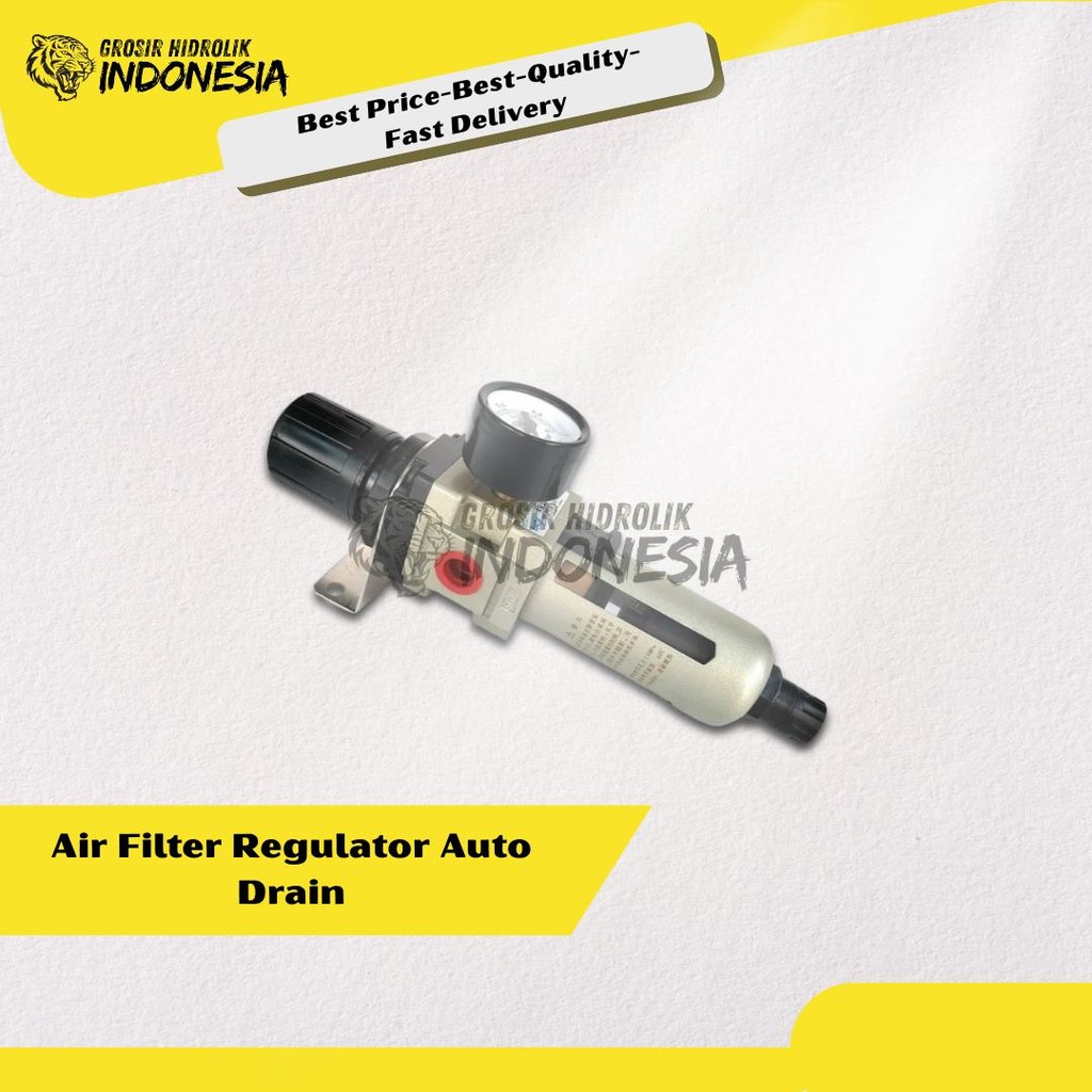AW 4000-04D Air Filter Regulator Auto Drain 1/2 นิ้ว AW 4000 04D