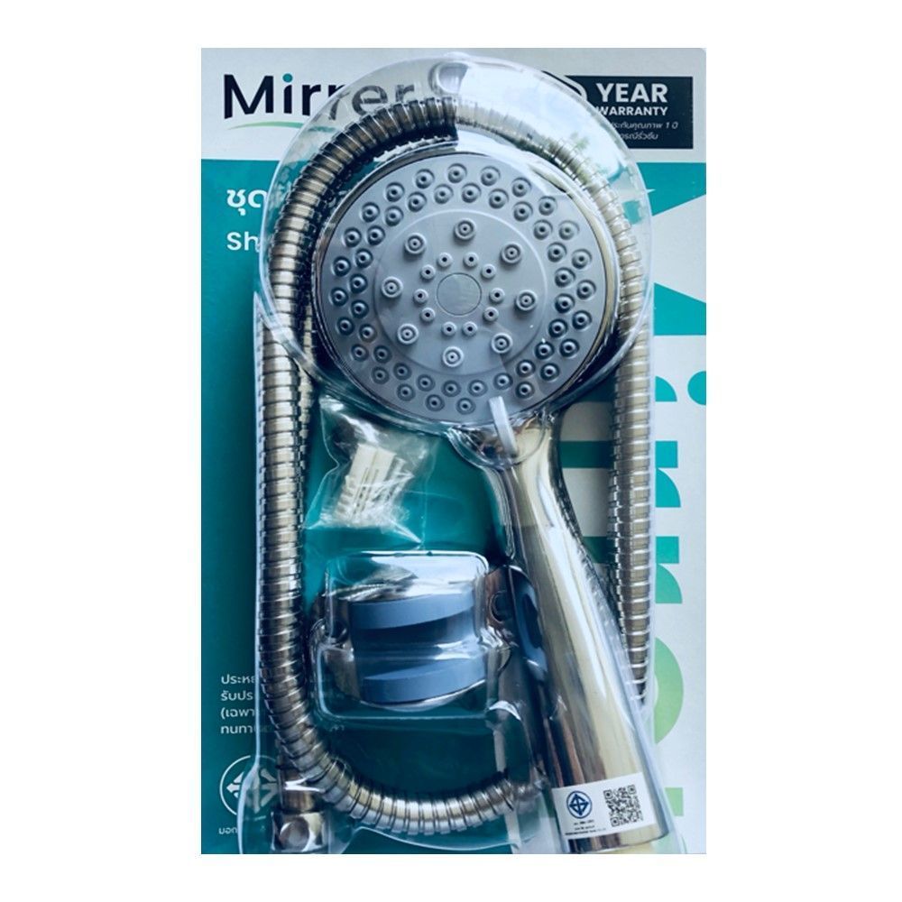 สินค้าส่งด่วน MIRRER ชุดฝักบัวโครเมี่ยม3ระดับHD-34CR