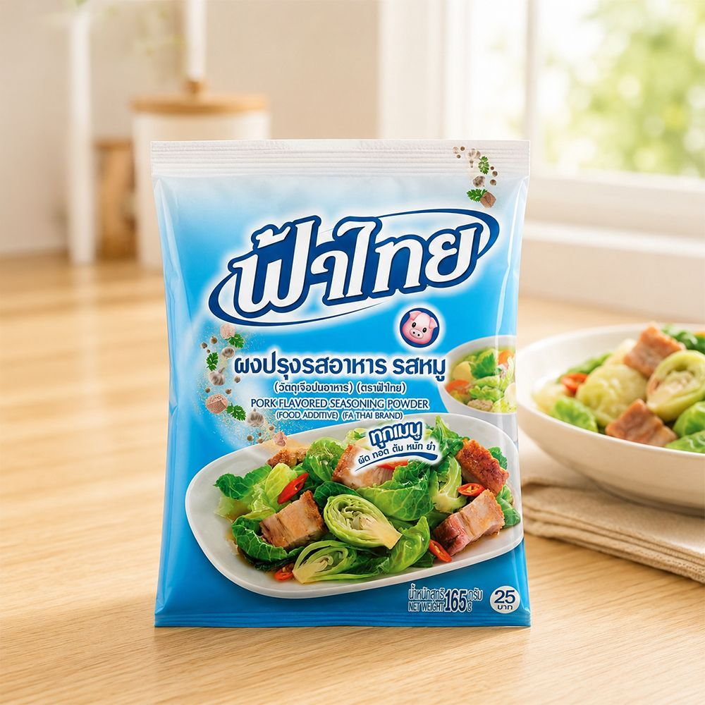 ฟ้าไทยผงปรุงรส หมู 165ก.