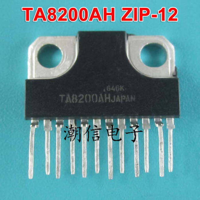 2 ชิ้น TA8200AH ZIP-12 เครื่องขยายเสียง