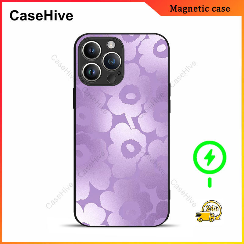 เคสโทรศัพท์ดอกไม้สําหรับ iPhone 17 Pro Max / iPhone 16 Pro Max / 15 Pro Max / 13 / Samsung Galaxy S2