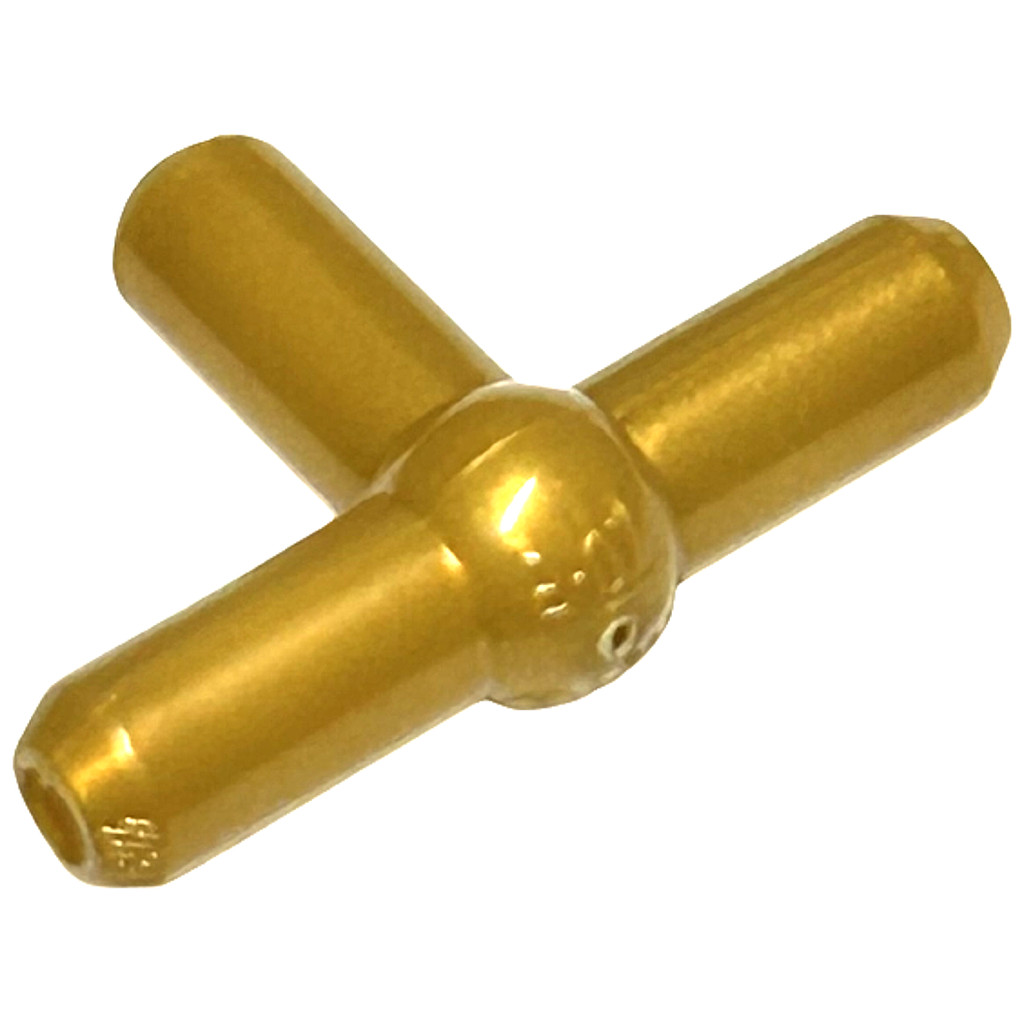 Brick2cube Part - Pneumatic T Piece Second Version (T Bar with Ball in Center) - 4697b