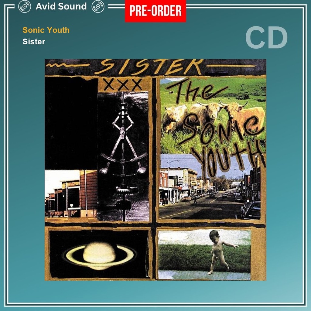 Pre-Order CD แผ่นซีดี Sonic Youth Sister ใหม่ ซีล Sonic Youth CD