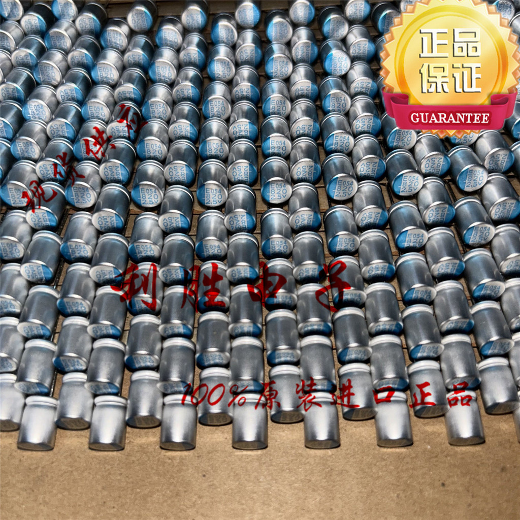 10PCS 820UF 2.5V ญี่ปุ่น NCC Solid State Capacitor 2.5 V820UF 6.3 * 8 PSE เมนบอร์ดกราฟิกการ์ด