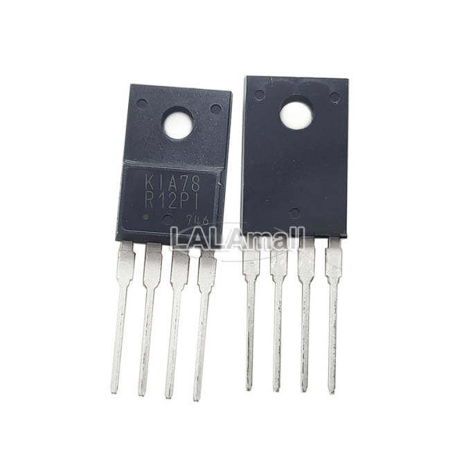 5pcs KIA78R12PI = A78R12PI TO-220F A78R12P1 KIA78 R12PI TO-220F-4 Low Dropout เครื่องปรับแรงดันไฟฟ้า
