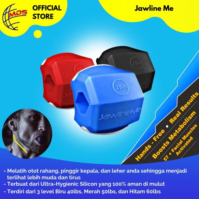 พร้อม Jawline Me การออกกําลังกาย Chew Jaw Muscle Trainer Chew เครื่องมือ