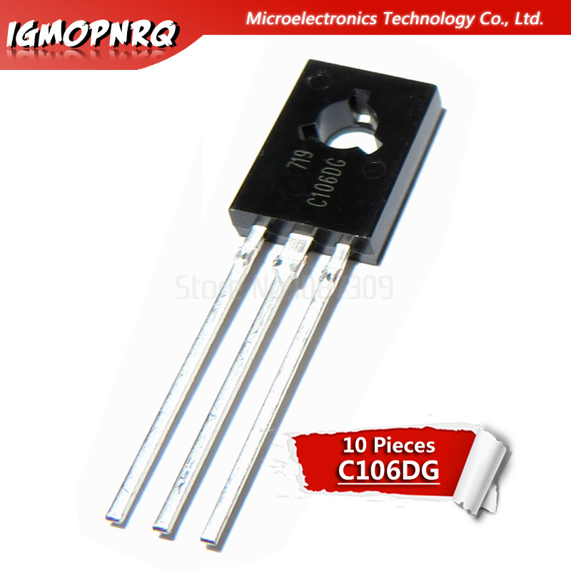 10 ชิ้น C106D C106 C106DG SCRs 400V 4A ใหม่เดิม