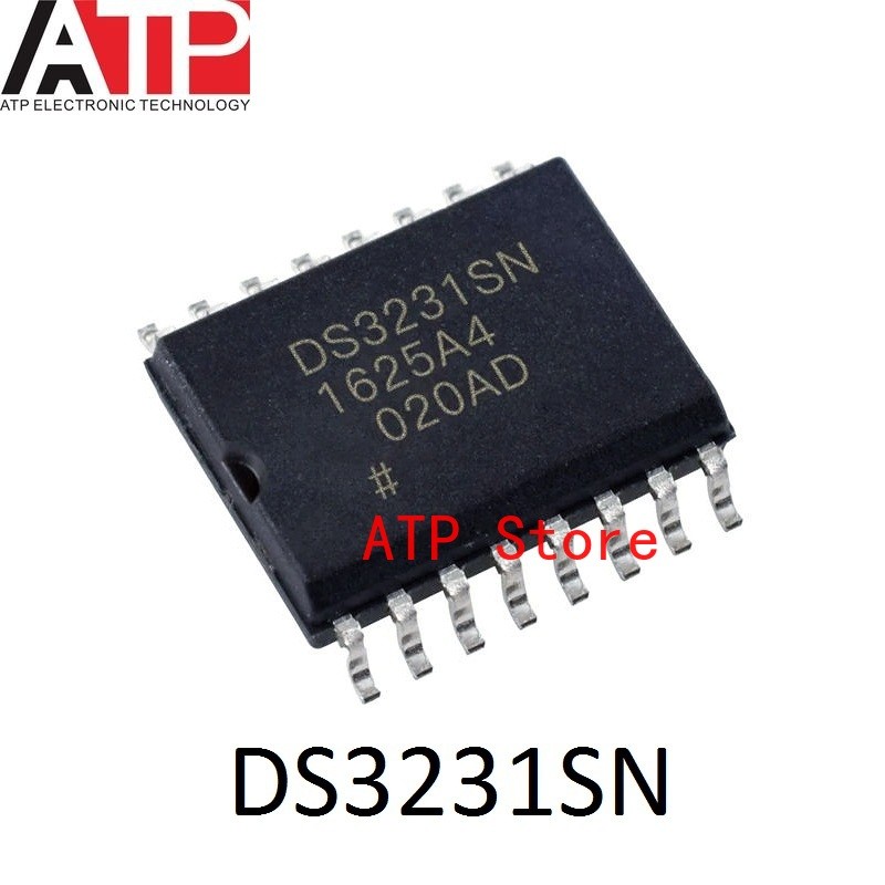10PCS ใหม่ Original DS3231SN DS3231 SOP-16 CHIP IC นาฬิกาเวลาจริงที่แม่นยํามาก IC-Integrated RTC/TC