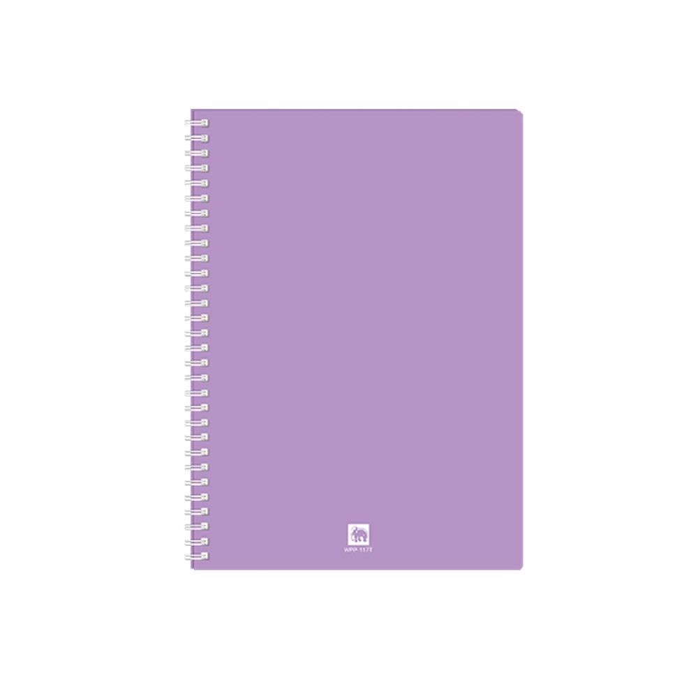[สินค้าส่งด่วน] ตราช้าง สมุดริมลวด B5 70G40S WPP-A1 (คละสี)