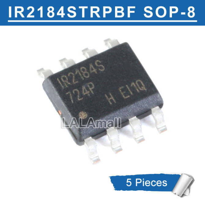 5pcs IR2184S SOP8 IR2184 SOP IRS2184S IR2184STRPBF SOP-8 S2184 SMD 600V Half-Bridge Gate Driver IC ใ