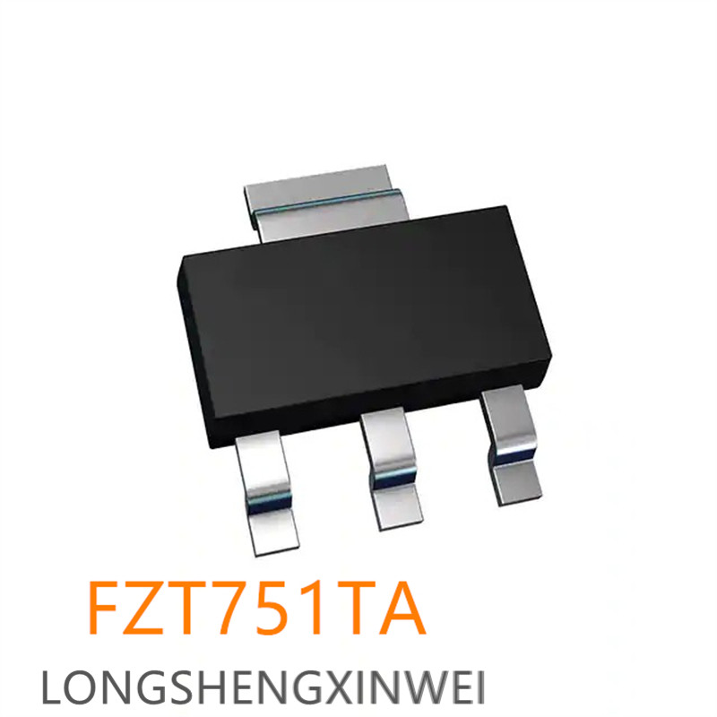 SHDJ-1PCS ใหม่ FZT751TA หน้าจอพิมพ์ FZT751 บรรจุ SOT 223 Patch Triode