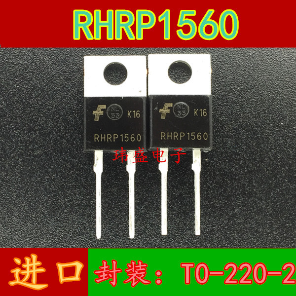 3PCS ใหม่ MUR1560G RHRP1560 T0-220-2 15A600V Quick Recovery ไดโอด U1560G