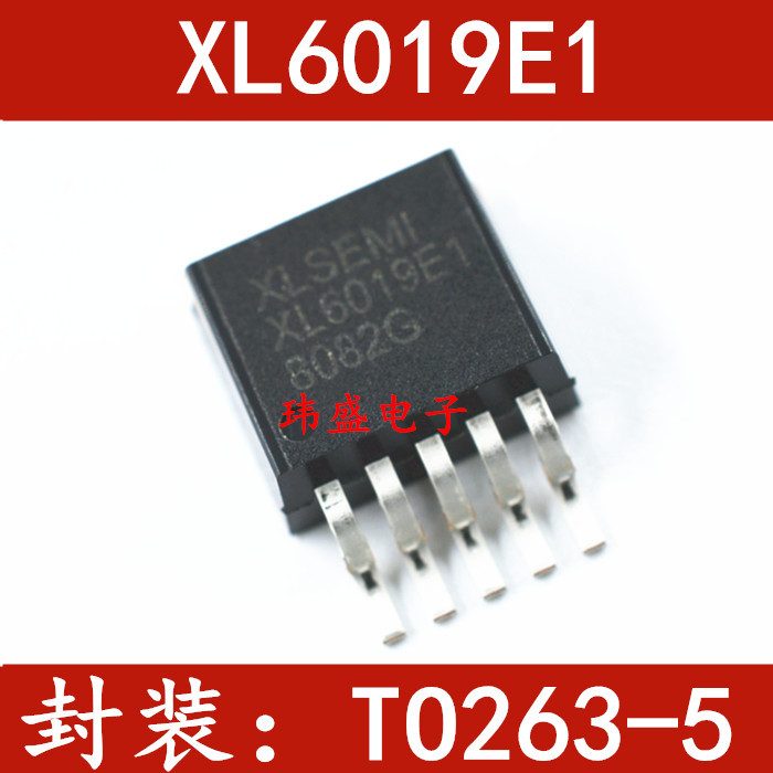 4PCS XL6019E1 สวิทช์ Current Booster บรรจุภัณฑ์ TO263-5L DC-DC XL6019 60V 5A