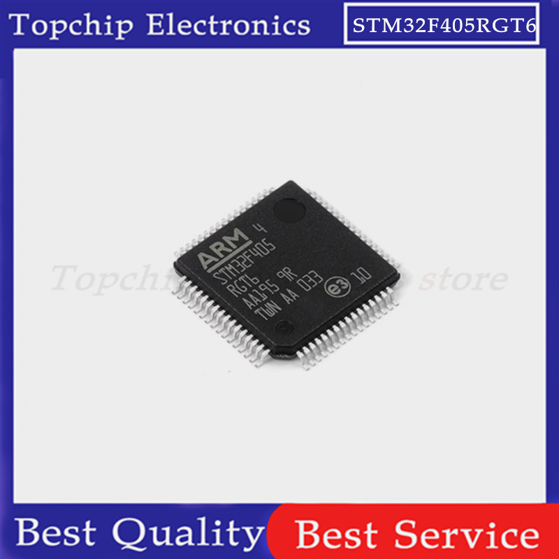 ยี่ห้อใหม่ 1 ชิ้น STM32F405RGT6 GD32F405RGT6 STM32F405 32F405RGT6 GD32F405 RGT6 QFP-64