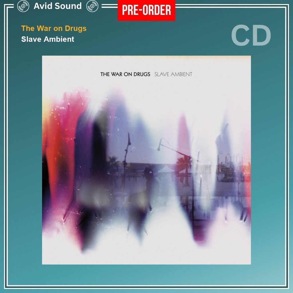 Pre-Order CD แผ่นซีดี The War on Drugs Slave Ambient ใหม่ ซีล The War on Drugs CD