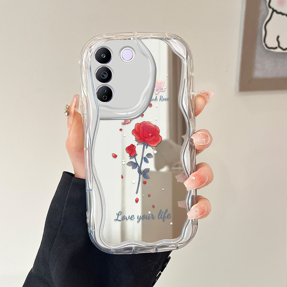 VIVO V27E สําหรับ Sofcase โทรศัพท์ Cassing กรณี HP ปลอก Soft Kesing C6 5216 JZ 33