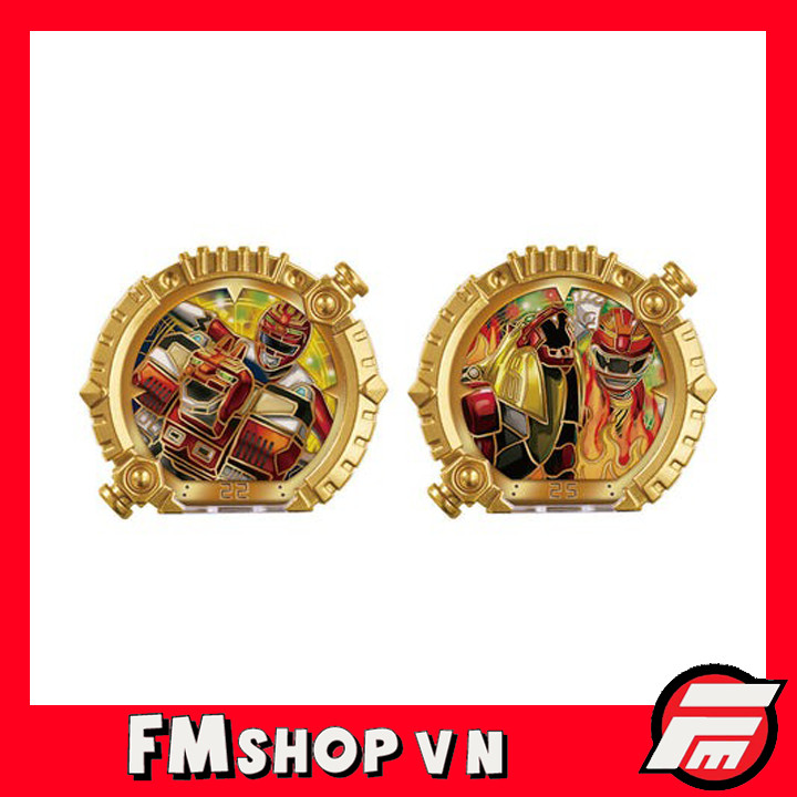 (2nd)DX Sentai Ring Set Gingaman Toy Model & Gaoranger