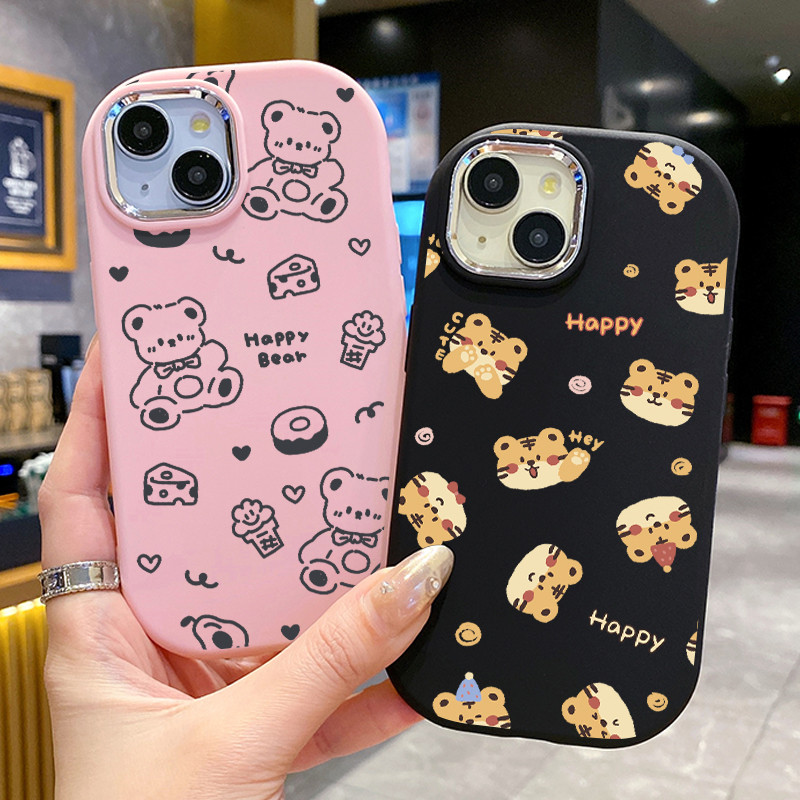 MHKETH เคสสำหรับ OPPO Find X8 5G เคสโทรศัพท์ลวดลายเสือน่ารัก - รูปที่ 7