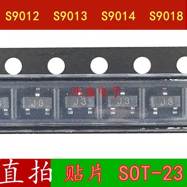 20PCS S9012 S9014 S9013 S9018 SOT-23 MMBT9013 MMBT9012 MMBT9014 เดิม