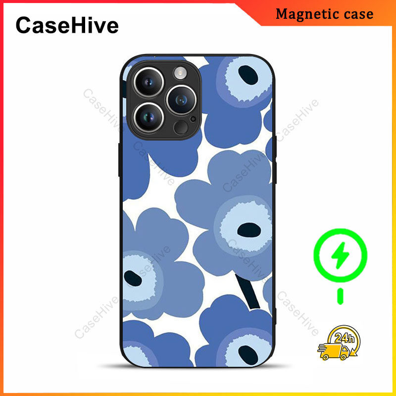 เคสโทรศัพท์ดอกไม้สําหรับ iPhone 17 Pro Max / iPhone 16 Pro Max / 15 Pro Max / 13 / Samsung Galaxy S2