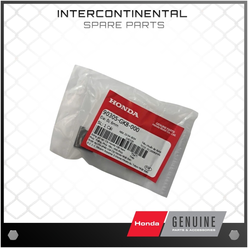 แท้ 6mm Nut Winner 150, Winner X (90305-GK8-000)