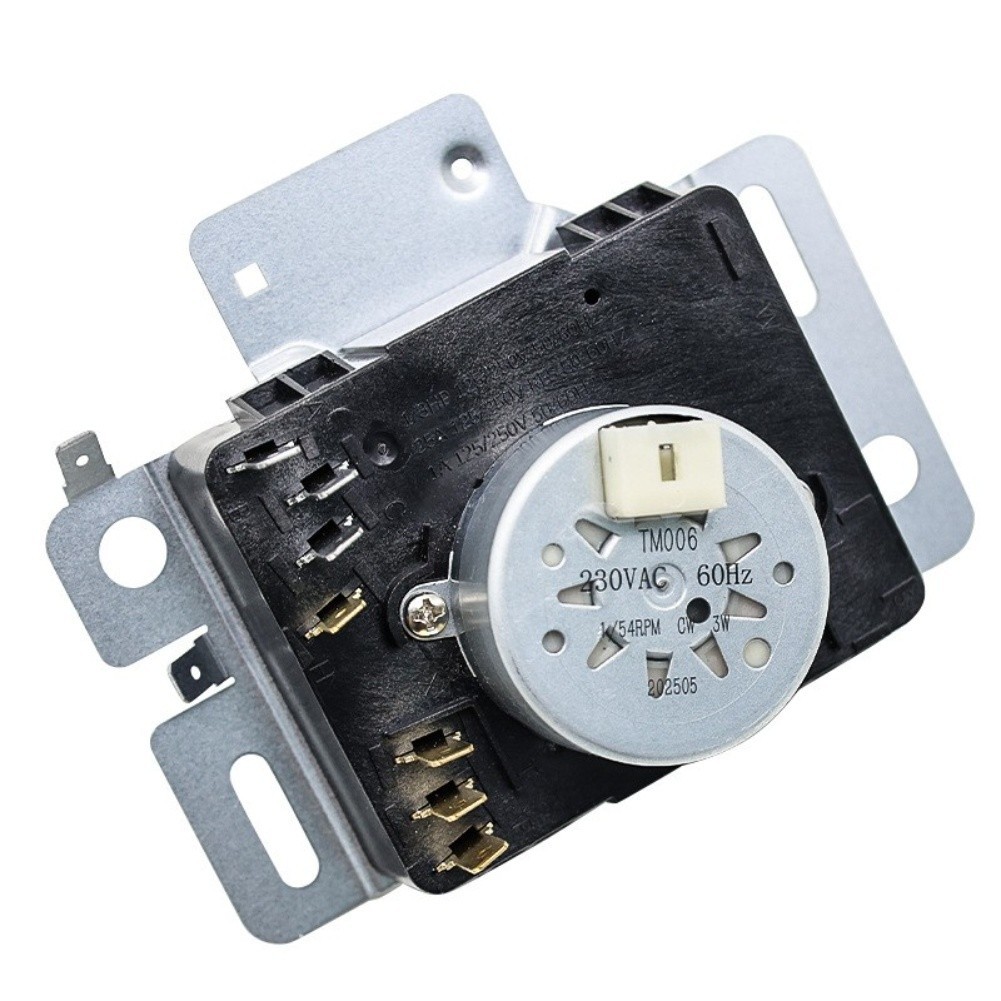 [CFO] W10185982 ตัวจับเวลาเครื่องเป่าสําหรับ WGD4800XQ0 WED4815EW1 WPW10185982 ทํางานที่ 230V 60Hz