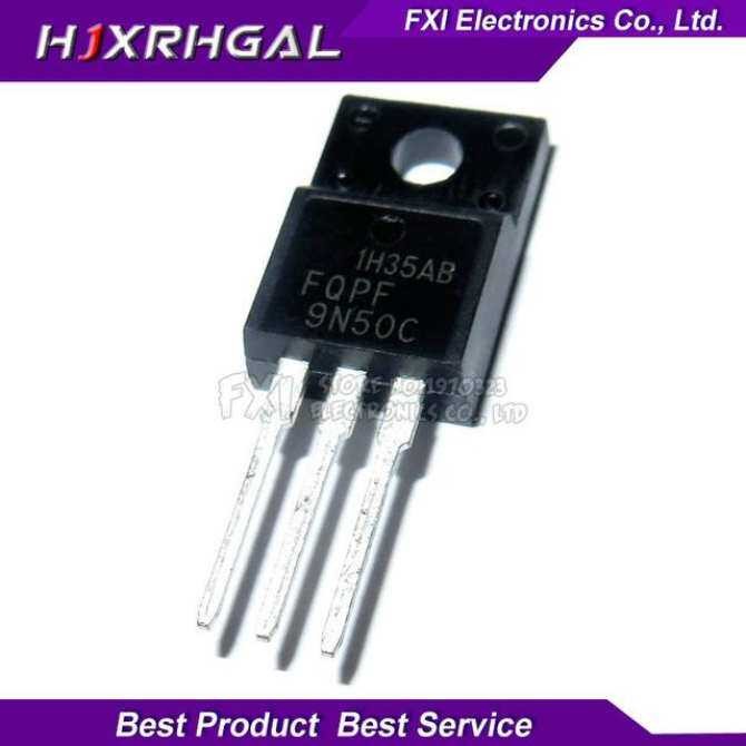 10pcs FQPF9N50C 9N50C TO-220 9N50 TO220 MOS FET ทรานซิสเตอร์ใหม่เดิม