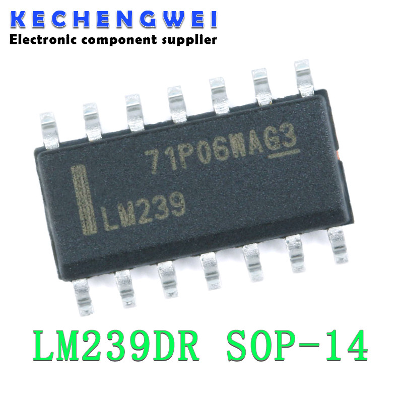 10 ชิ้น LM239DR SOP-14 LM239 SOP LM239DT SOP-14 239DR ใหม่เดิม