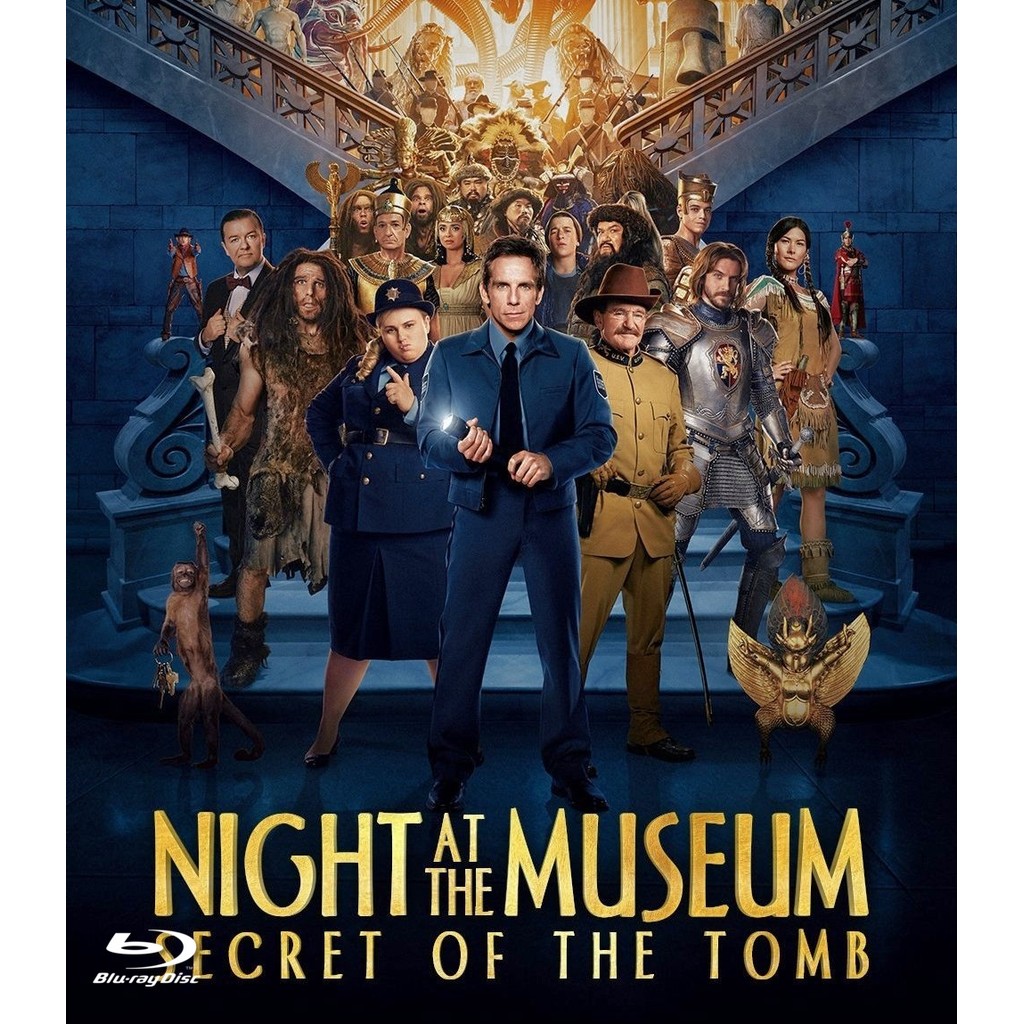 Night at the Museum: Secret of the Tomb (2014) บลูเรย์ Blu-ray 6.2/10 Ben Stiller
