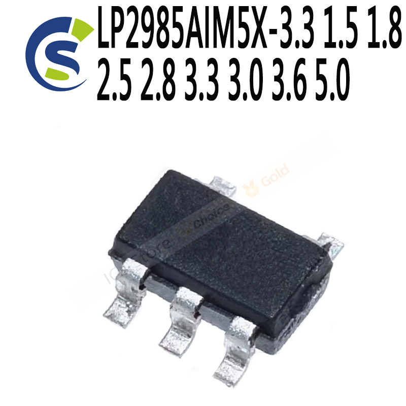 10PCS ใหม่และต้นฉบับ SOT23-5 LP2985AIM5X 3V 5V SOT LP2985 SMD LP2985AIM5X-3.3 1.5 1.8 2.5 2.8 3.3 3.