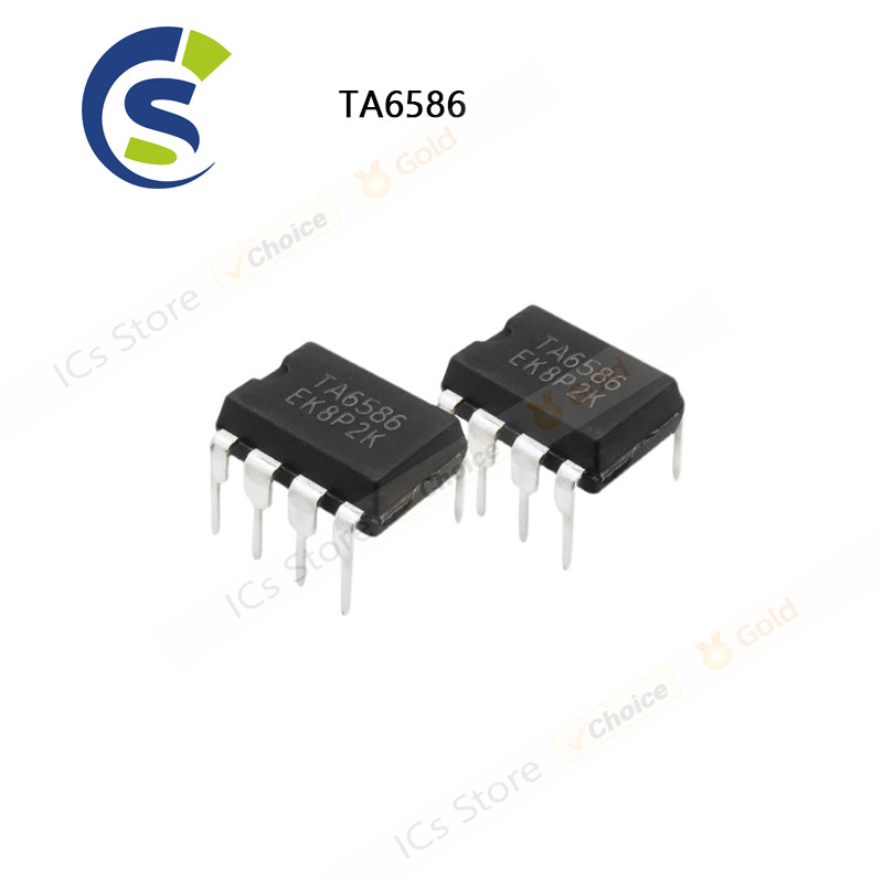 5-10PCS 100% ใหม่ TA6586 DIP-8 ชิปเซ็ต