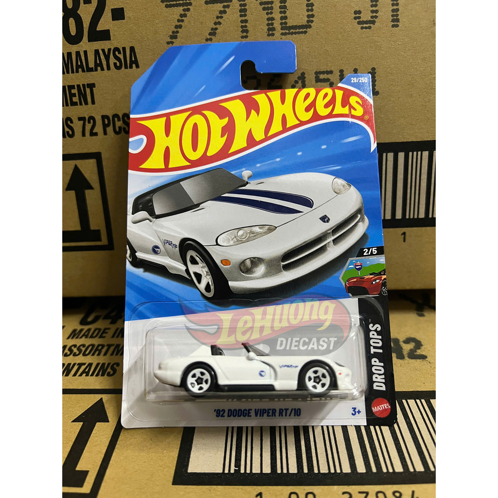 LeHuong Diecast - Hot Wheels 92 Dodge Viper RT/10 Case B 2026