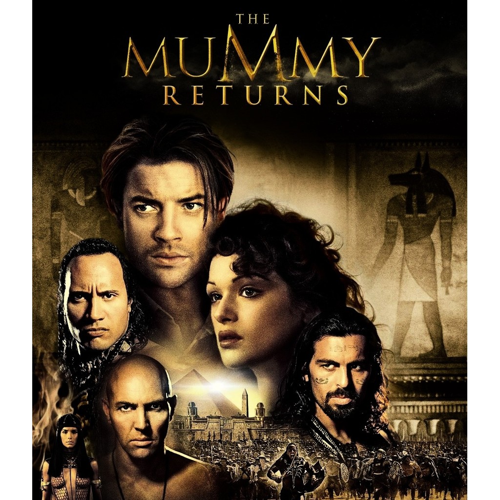 The Mummy Returns (2001) Bluray ⭐6.4/10 Brendan Fraser