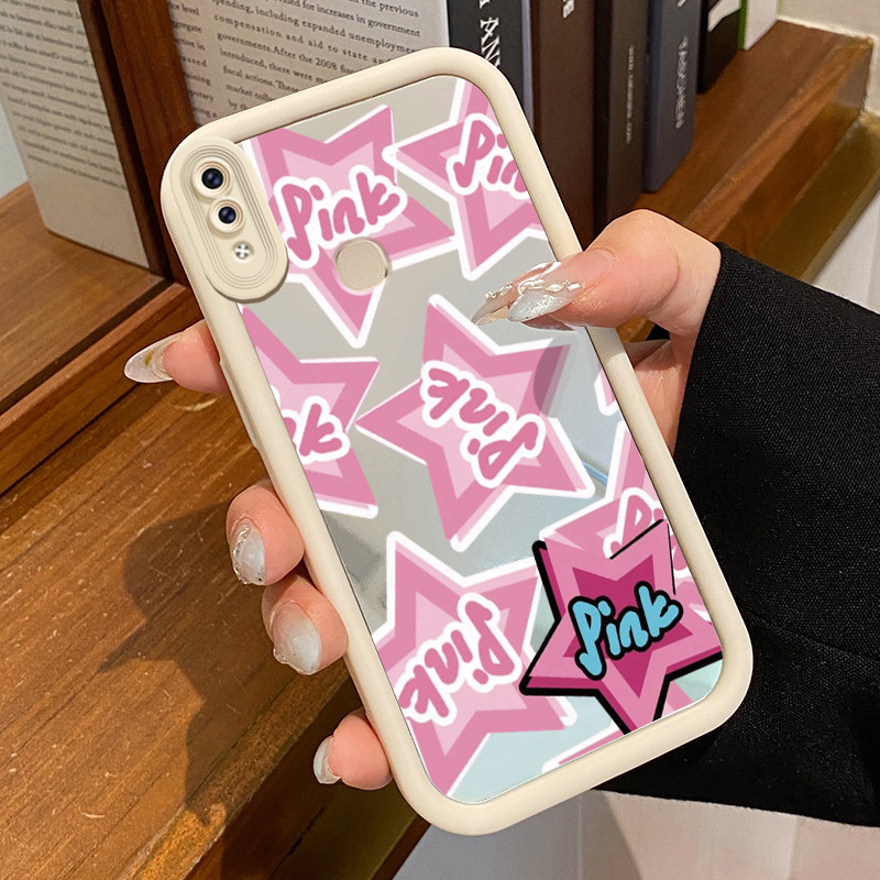 เคสโทรศัพท์สําหรับVIVO V9 V9 Pro V9 เยาวชนY85 Y85A Z1i Z3XกรณีStar Graffiti HPรูปแบบกระจกกรณีCesingซ