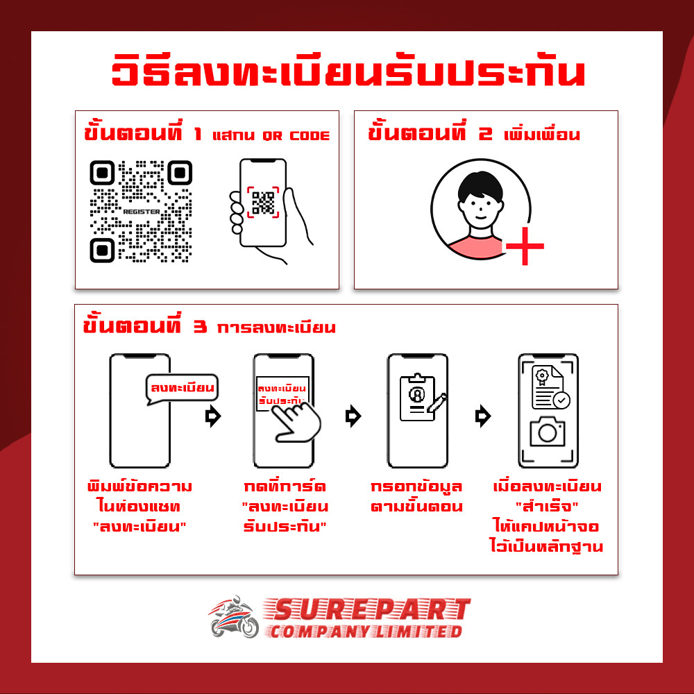 ผ้าเบรคหลัง CRF250 L LD รุ่นปี 2012-2019ทดแทน รหัสแท้ 06435-KZZ-901 หนา 6mm ยี่ห้อ SCC ของแท้ หนึบทนถูกดี ส่งไว - รูปที่ 6