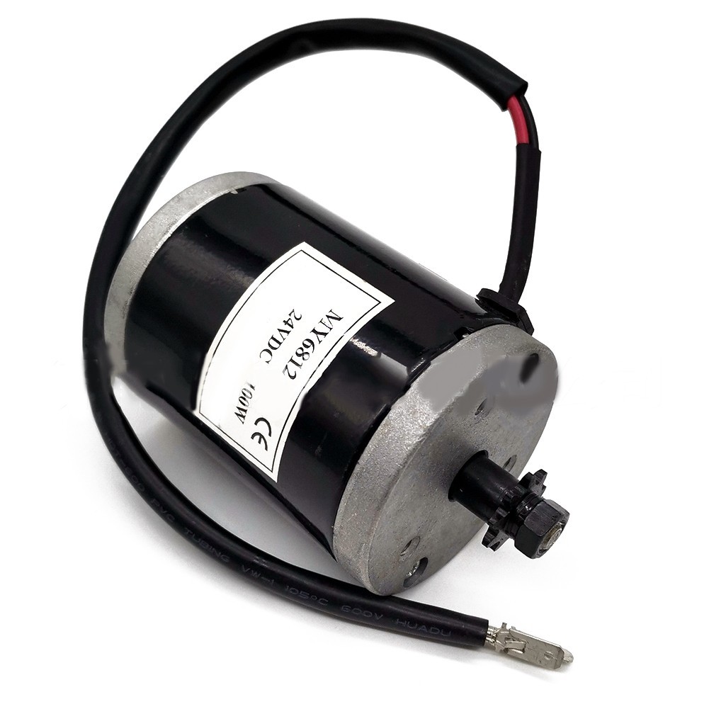 ROLADY Hot100W ​​มอเตอร์แปรง DC พร้อม 9 ฟัน MY6812 มอเตอร์แปรงสกู๊ตเตอร์ไฟฟ้า