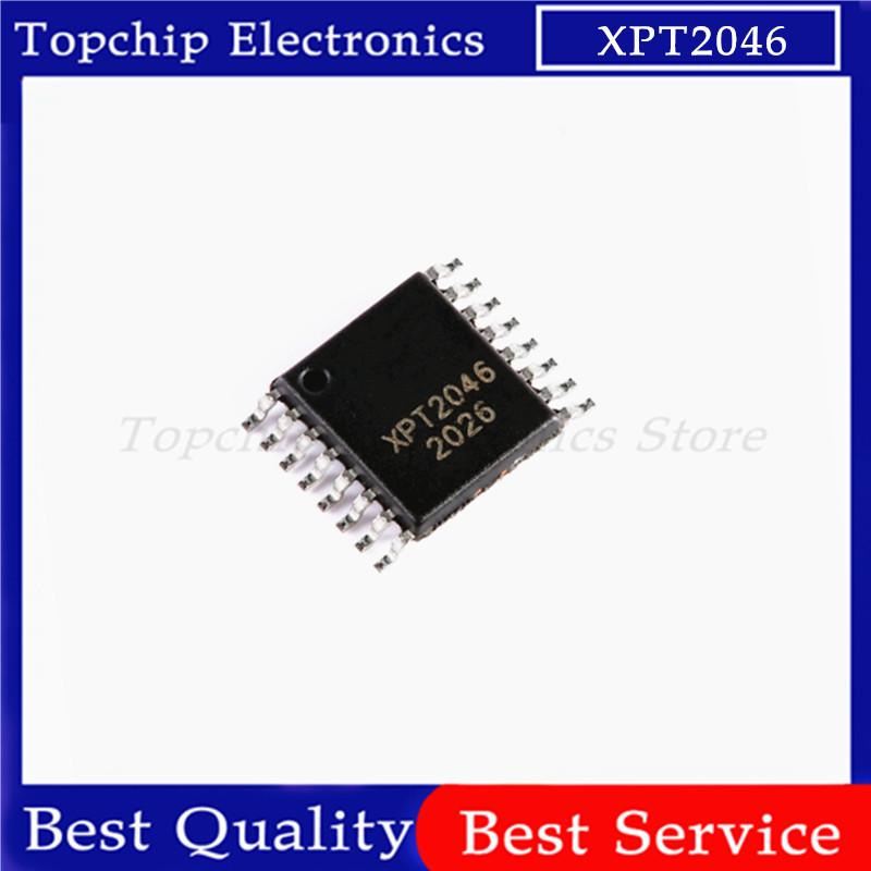 ยี่ห้อใหม่ 10 ชิ้น XPT2046 TSC2046 H2046 HR2046 TSSOP16