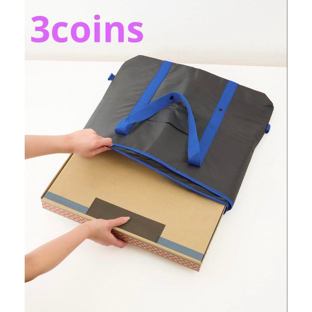 【Direct from Japan】ถุงเก็บความเย็น/เก็บความร้อน 2 ทาง Eco Bag พิซซ่า 3coins【Japan Exclusive】