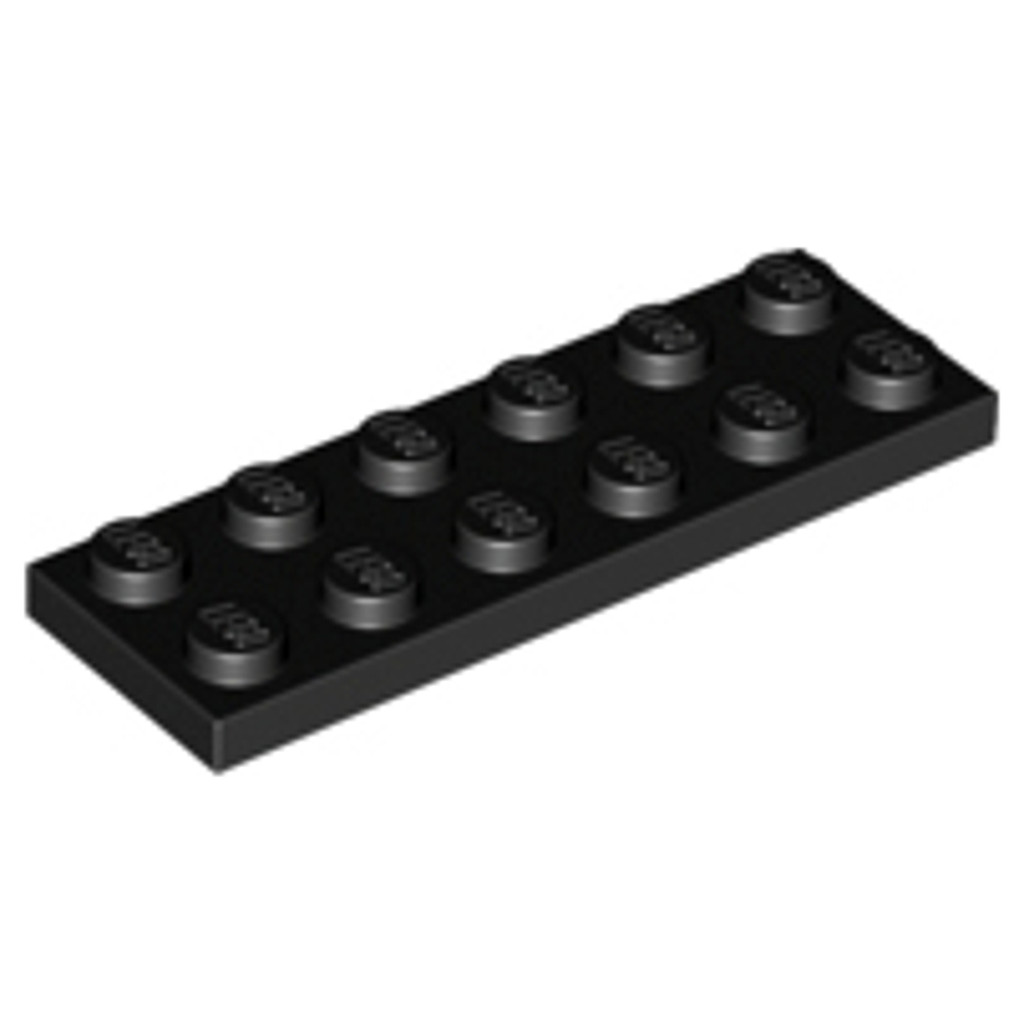 Brick2cube Part - Plate 2 x 6 - 3795