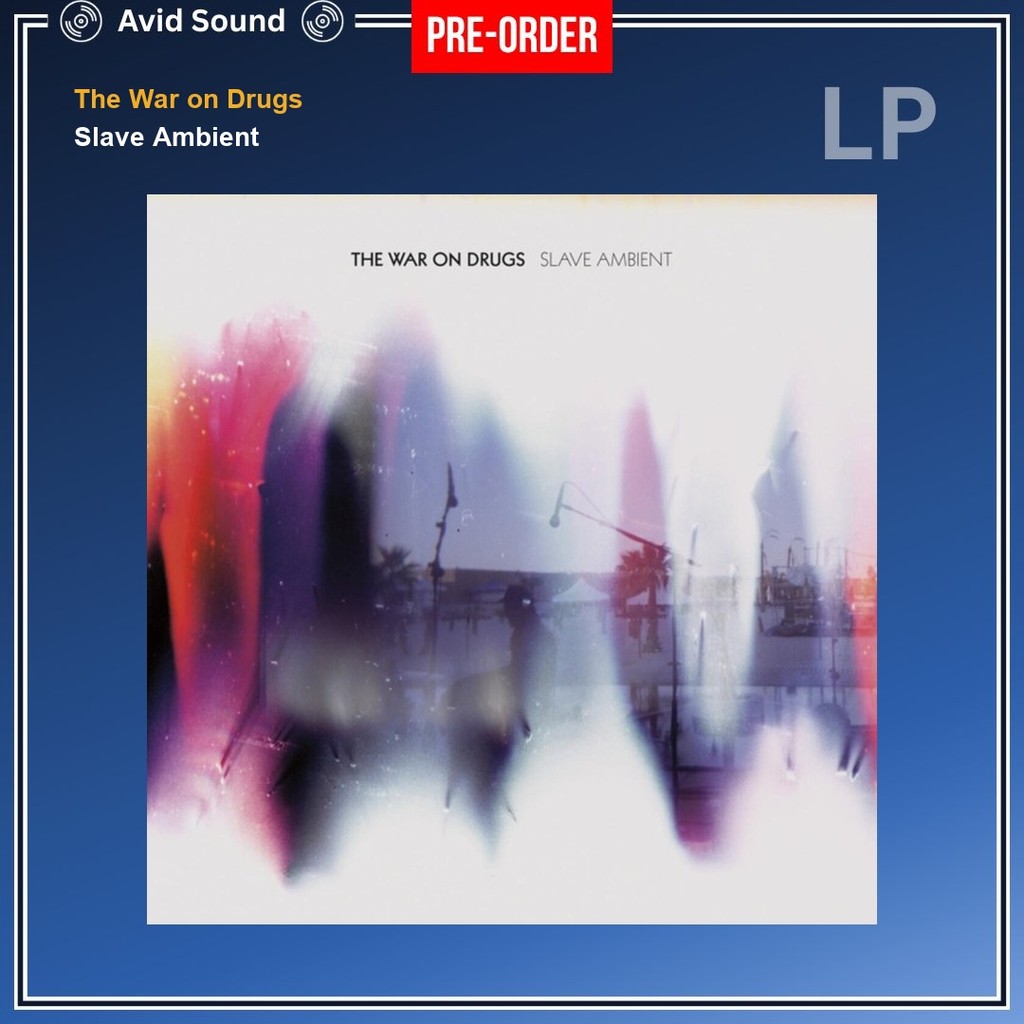 Pre-Order แผ่นเสียง The War on Drugs Slave Ambient ใหม่ ซีล The War on Drugs Vinyl LP