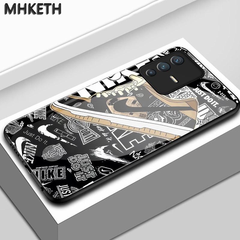 เคสสำหรับ VIVO V23 5G V23i 5G V23E 4G V23E 5G Y75 เคสโทรศัพท์วัสดุแก้วเกรดสูงกันตกแบรนด์อินเทรนด์