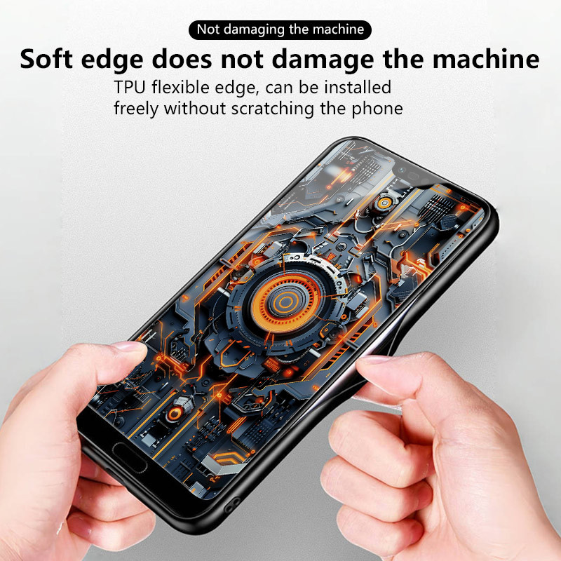 เคสสำหรับ Redmi 14C 4G 14C 5G A4 5G 14R 5G POCO C75 5G M7 5G เคสโทรศัพท์ฝาครอบด้านหลังกันกระแทกแก้วเมชาที่ทันสมัย - รูปที่ 6