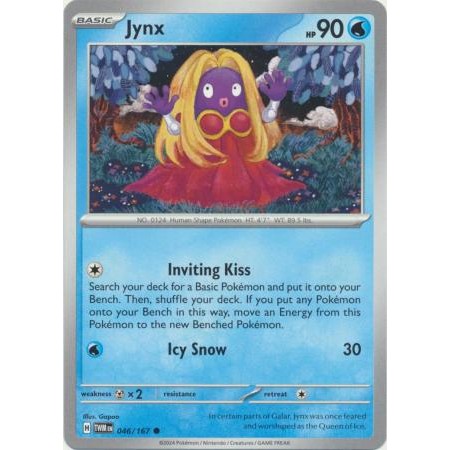 การ์ด Pokemon Jynx - 046/167 - ทั่วไป